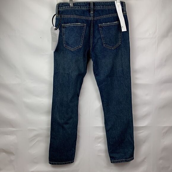 Current Elliott The Fling “1 year worn Rig” mid rise Boyfriend blue jeans. NWT - Picture 11 of 16